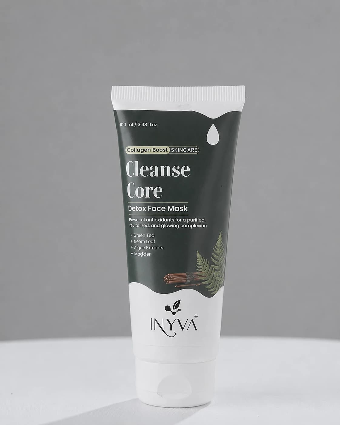 INYVA Cleanse Core Detox Face Mask tube