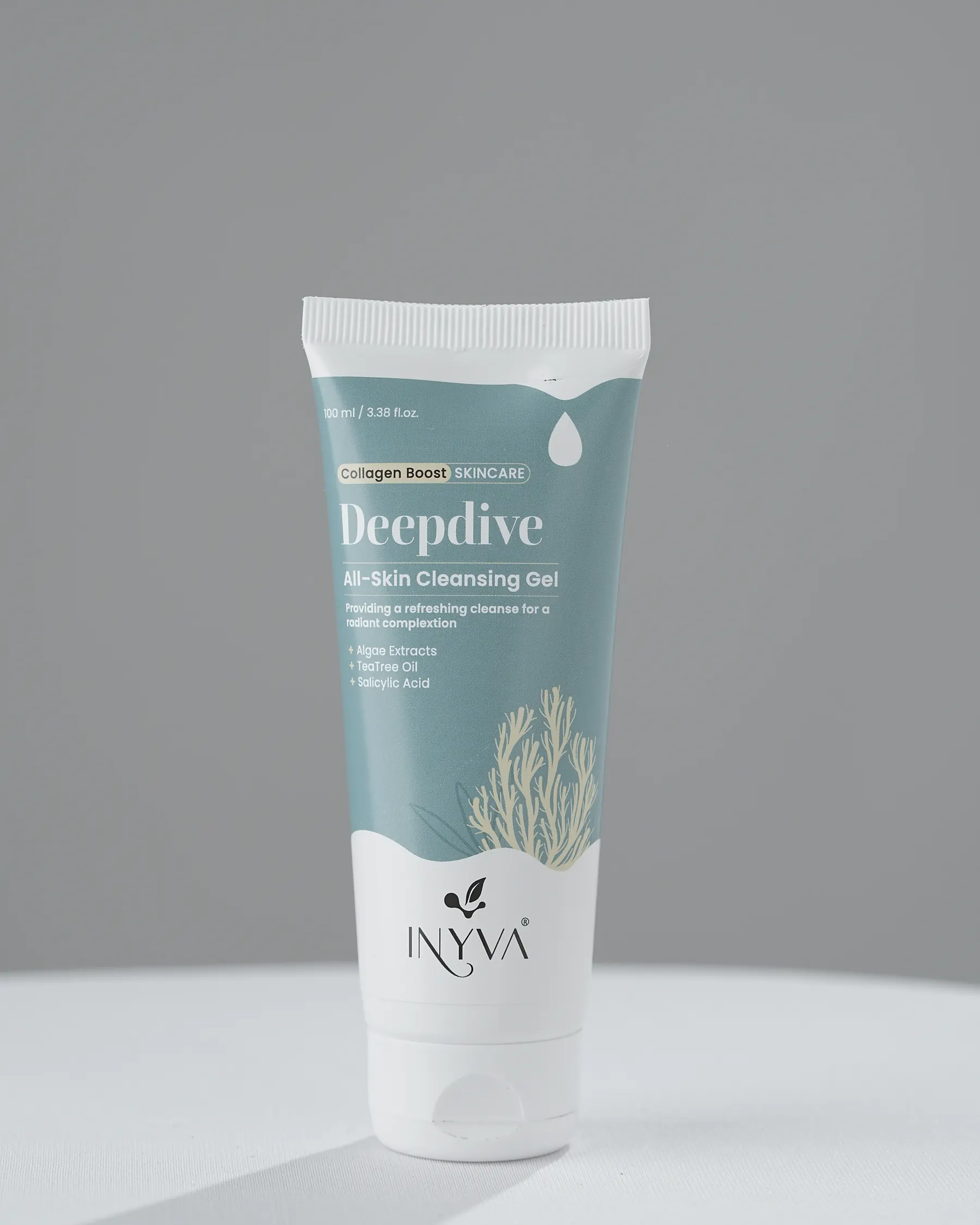 INYVA Deepdive All-Skin Cleansing Gel tube