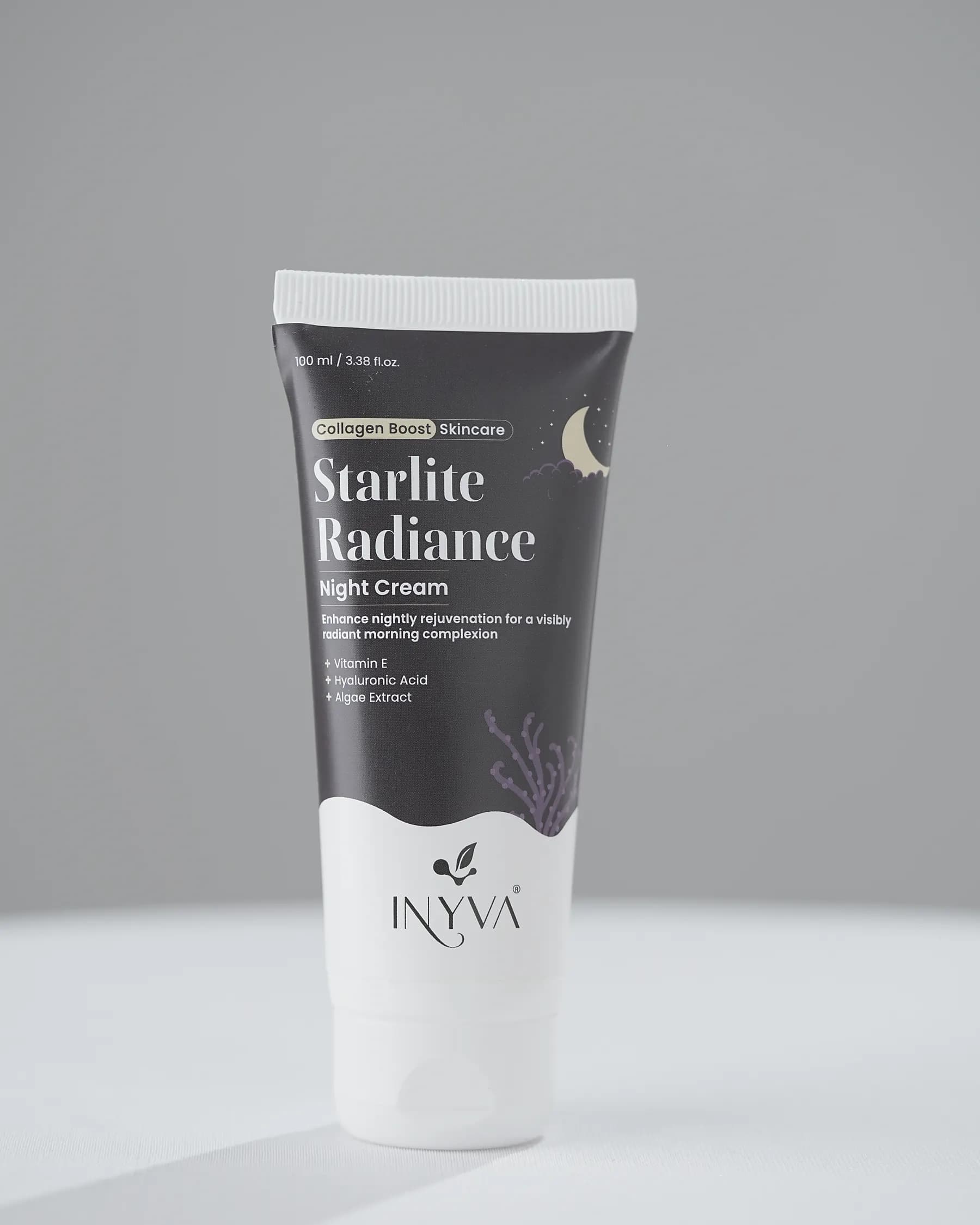 INYVA Starlite Radiance Night Cream tube